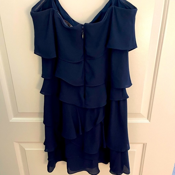 BCBG strapless navy dress - Picture 2 of 5